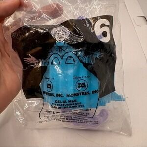 2001 McDonald's‎ Happy Meal Toy Monsters, Inc. Celia Mae Disney Pixar Glow Eye